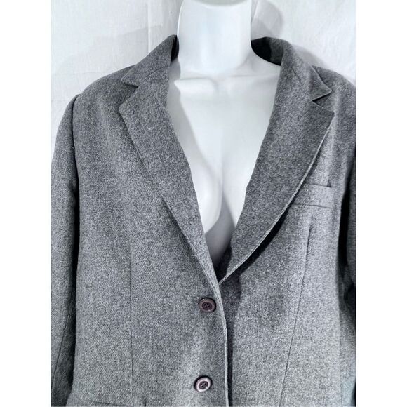 Vintage Boston Traveler gray wool blazer, size Medium - Picture 3 of 4